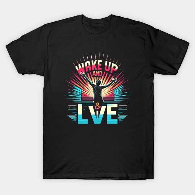 Sun light wake up T-Shirt by  El-Aal